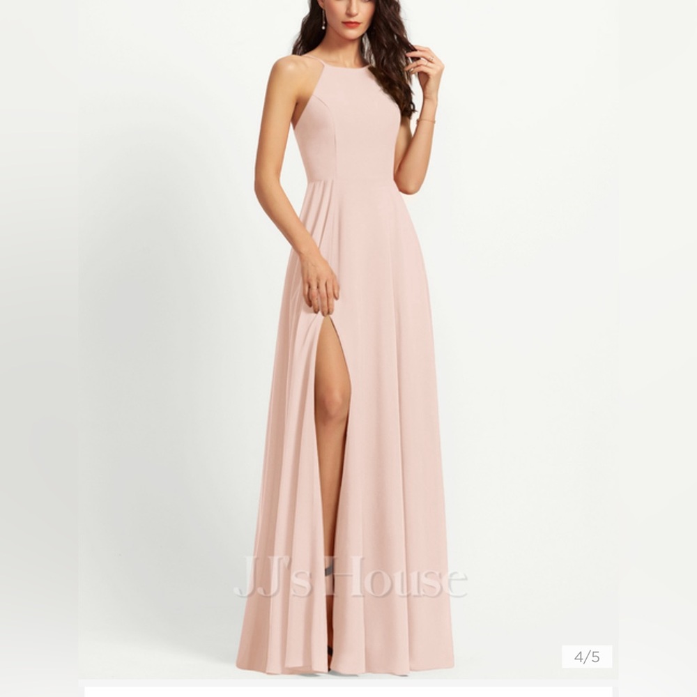 JJ House bridesmaid dress - blush pink!